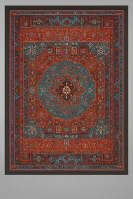 Brillant Kaymaz Taban Makine Yıkanabilir Halı - Reminda - Brillant