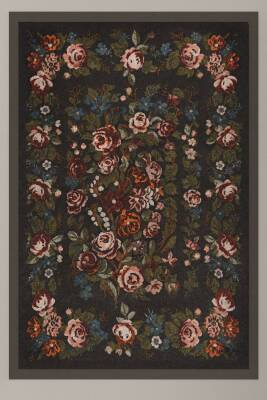 Brillant Kaymaz Taban Makine Yıkanabilir Halı - Ufuk Mavi - Brillant