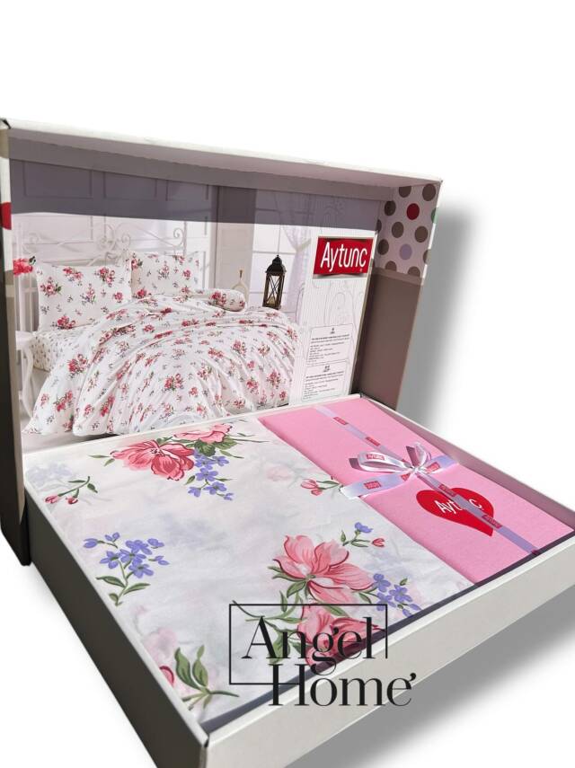 Çift Kişilik %100 Pamuk Ranforce Nevresim Takımı – Doğal, Nefes Alabilir ve Konforlu Uyku - 2