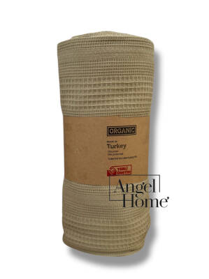 Çift Kişilik 200x230 Pamuklu Tek Pike – Haki - 3