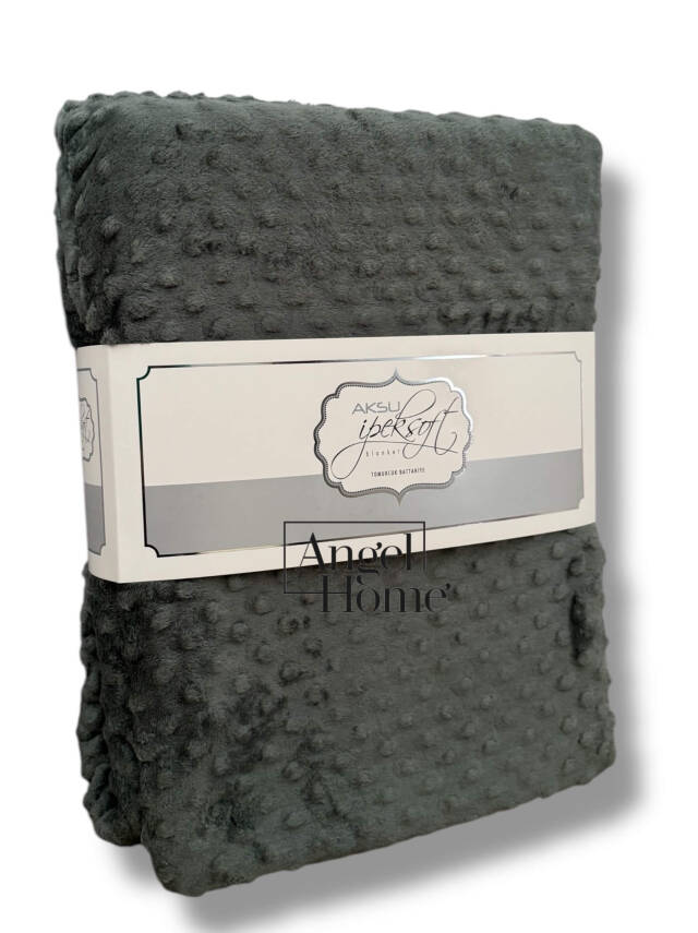 Çift Kişilik Tomurcuk Battaniye - Haki Yeşili - 4