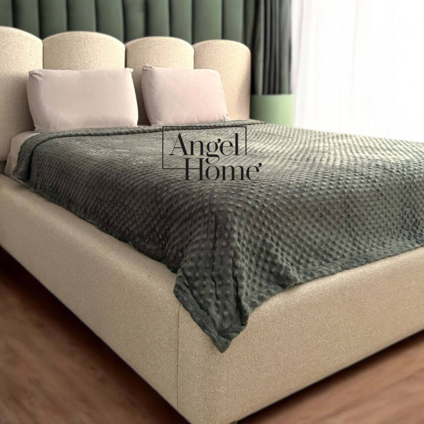 Çift Kişilik Tomurcuk Battaniye - Haki Yeşili - 2