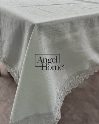 Jute Model Dertsiz Katen Masa Örtüsü - Silver - 3
