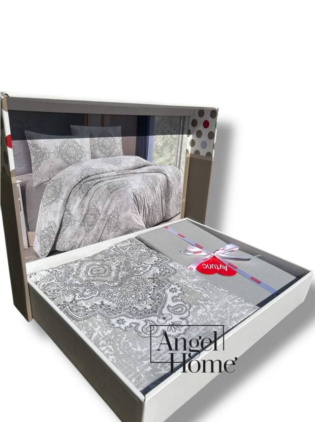 Tek Kişilik %100 Pamuk Ranforce Nevresim Takımı – Doğal, Yumuşak ve Nefes Alabilir - 2