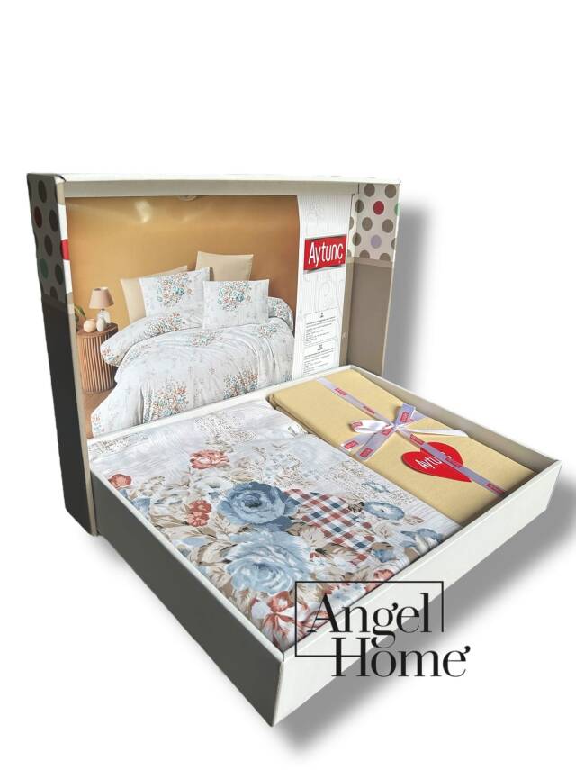 Tek Kişilik %100 Pamuk Ranforce Nevresim Takımı – Doğal, Yumuşak ve Nefes Alabilir - 2