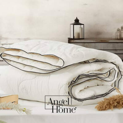 Tek Kişilik 155x215 %100 Pamuk Yorgan – Doğal, Hafif ve Nefes Alabilir Konfor - Angel Home